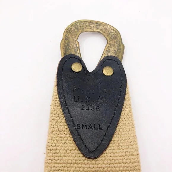 Vintage Omega stretch arrowhead belt — Made in USA, Small (24") - Picture 9 of 11